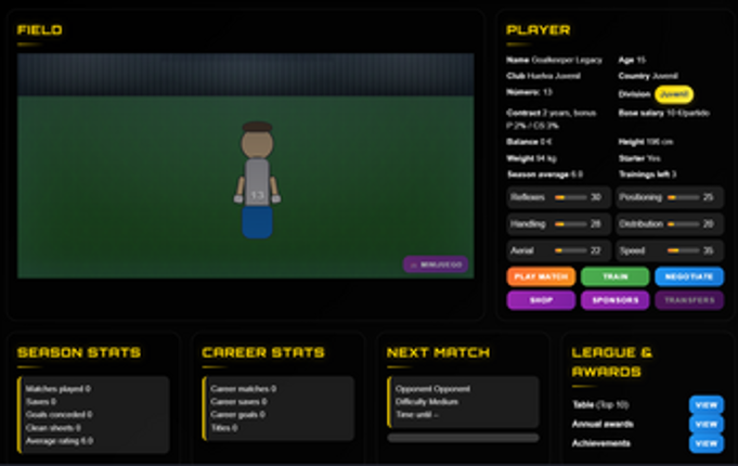 ⚽ Goalkeeper Legacy Image