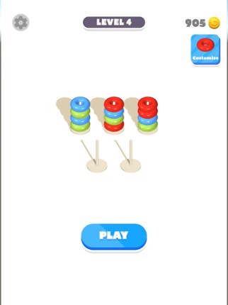 Hoop Puzzle - Sort them all Image