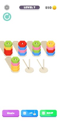 Hoop Puzzle - Sort them all Image