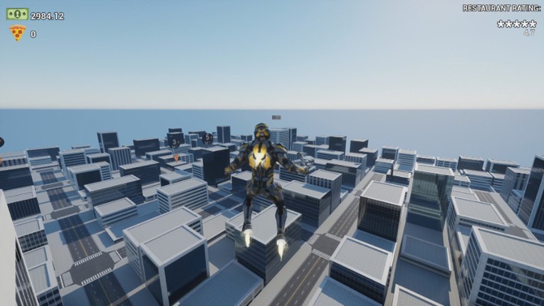 Jetpack Pizza Delivery Simulator screenshot