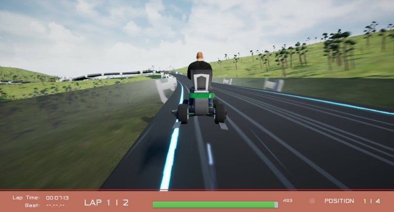 Lawnmower Game: Space Race screenshot