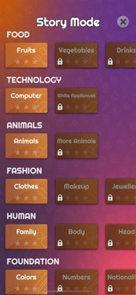 Molly - English Word Game screenshot
