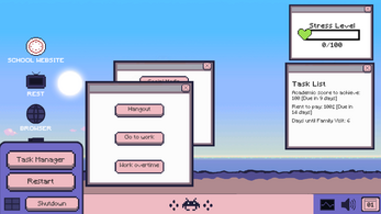 Overwork screenshot