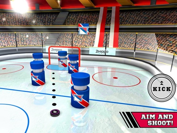 Pin Hockey - Ice Arena - Glow like a superstar air master screenshot