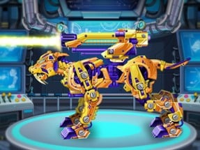 Robot Tiger Dragon Warrior - Robot War Image