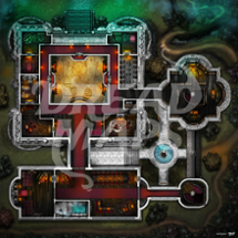 Rosebud Hollow Manor TTRPG Battlemap Image