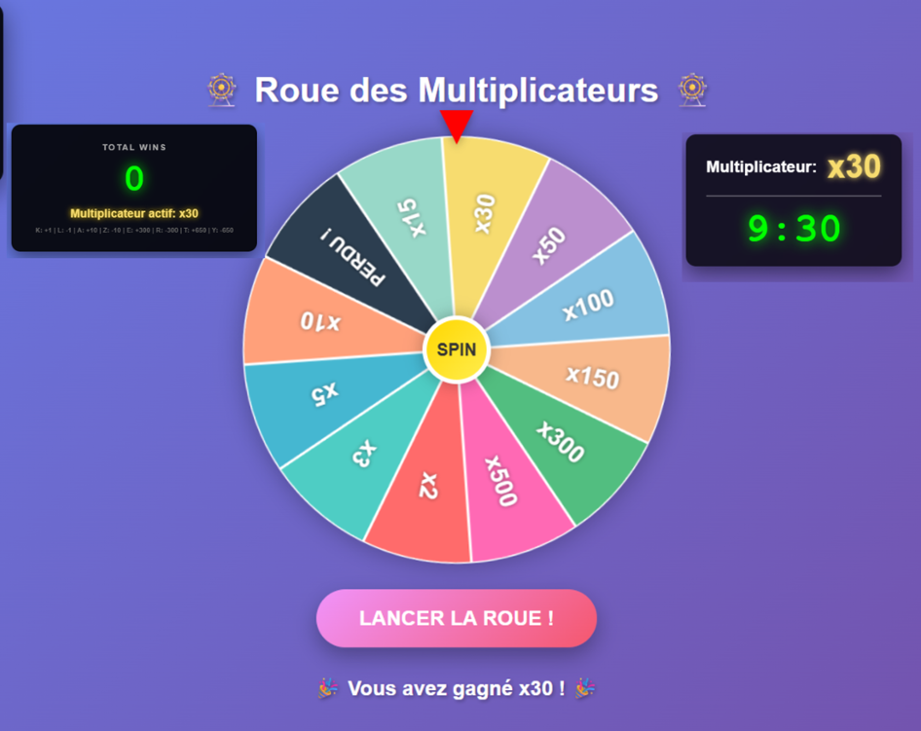 Games like Roue multi & win