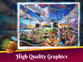 Summer Beach Hidden Objects Image