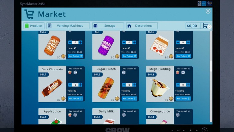 Vending Machine Business Simulator screenshot
