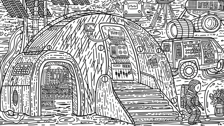 100 Moon Base Cats screenshot