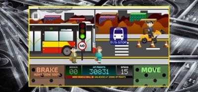 City Bus Driving Simulator 2D Image