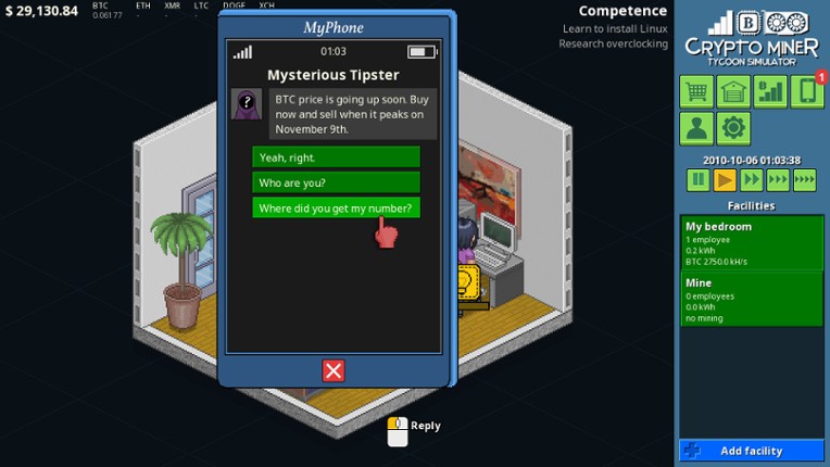 Crypto Miner Tycoon Simulator screenshot