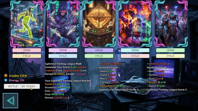 Cybersoul screenshot