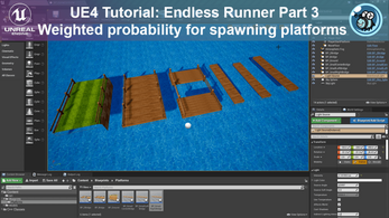 Endless Runner Tutorial UE4 Image
