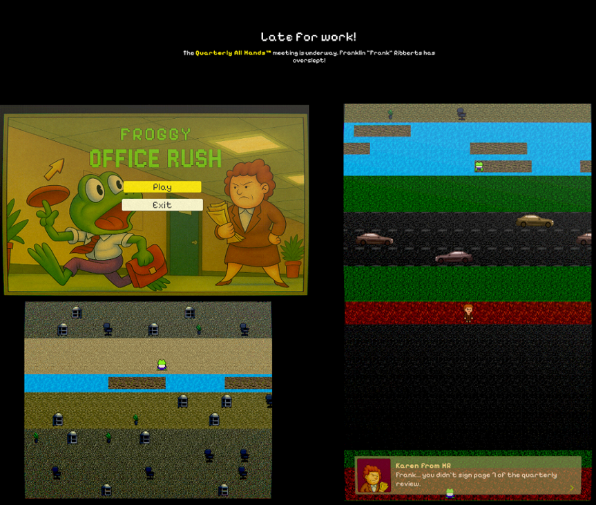 Games like Froggy: Office Rush