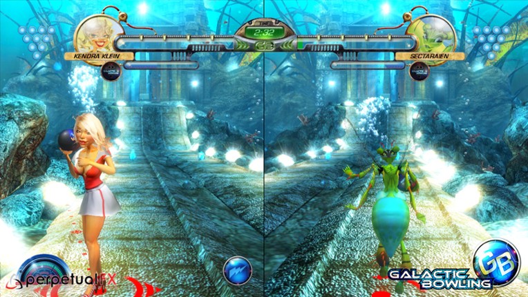 Galactic Bowling screenshot