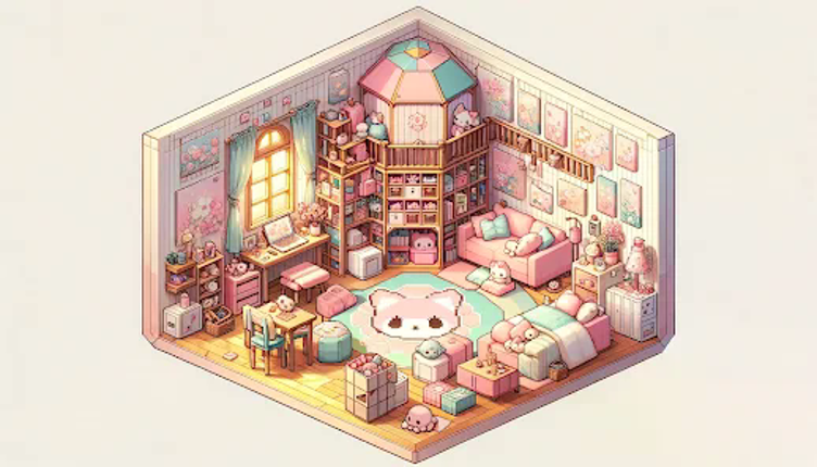 Kawaii Decor Life - Unpacking screenshot