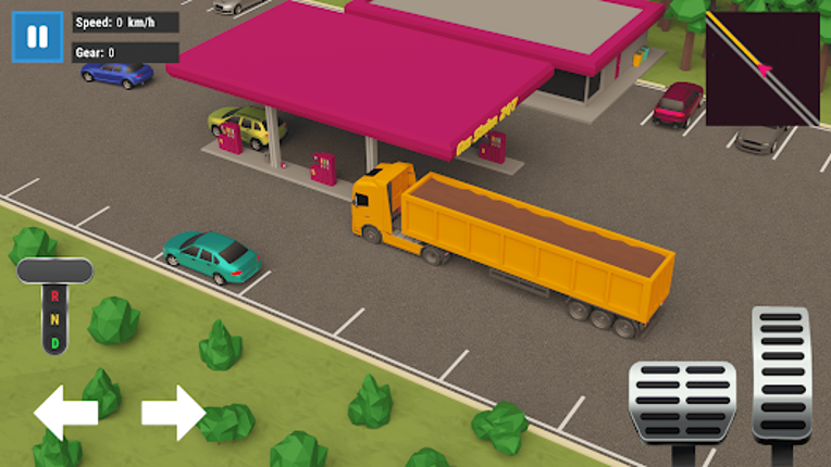 Angry Truck 3D Mini Simulator screenshot