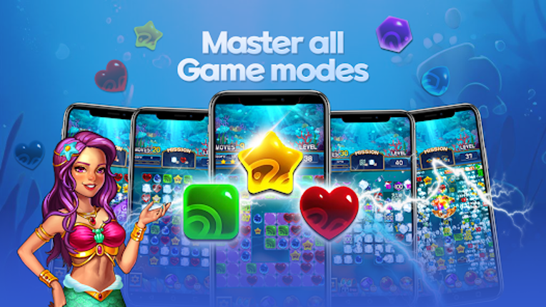 Jewel Abyss: Match3 puzzle Image