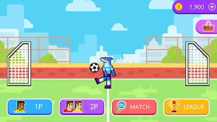 Droll Soccer--fly ball Image