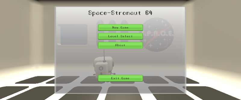 Space-Stronaut 64 Game Cover