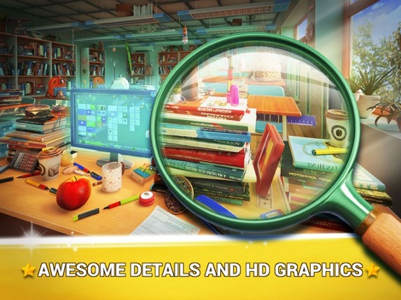 Hidden Objects High School – Mystery Story Game.s screenshot