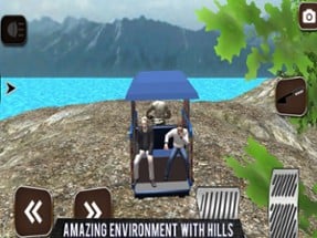 Mountain Tuk Tuk Driving Image