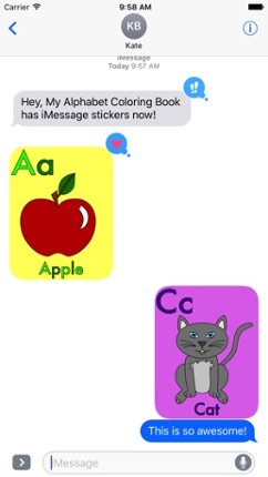 My Alphabet Coloring Book screenshot