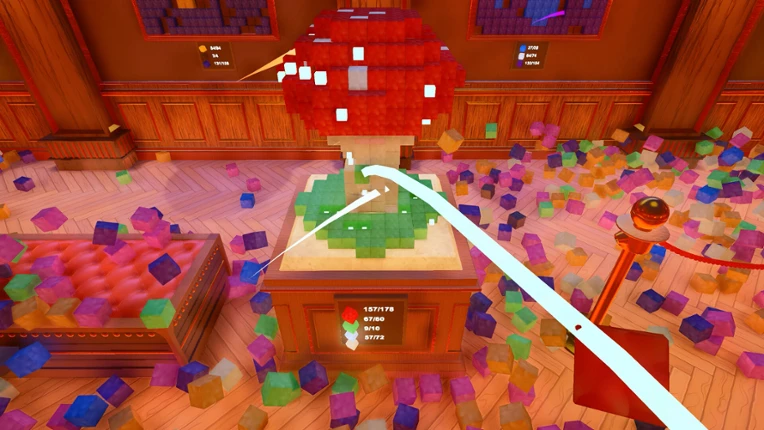 Pixel Chaos: Tidy Up the Museum Image