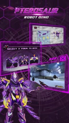 Pterosaur: Robot Dinosaur - Trivia & Funny Puzzle Racing Sports Game Image