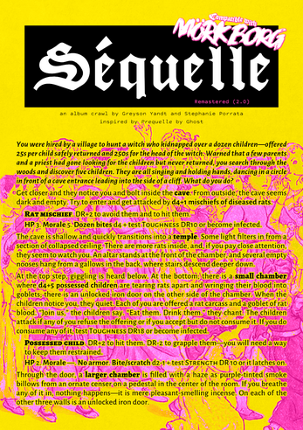 Séquelle | an Album Crawl for MÖRK BORG and DURF! Image