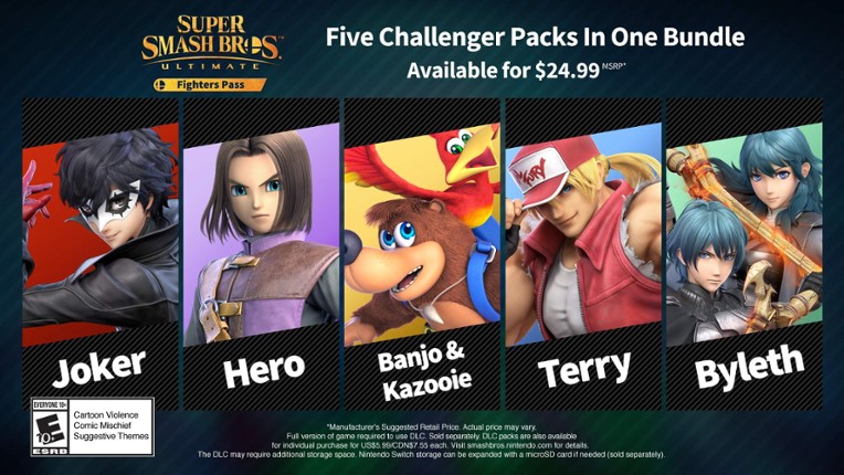 Super Smash Bros. Ultimate: Fighters Pass Image