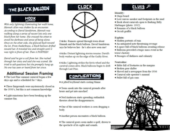 The Black Balloon: A Hunt for Bump in the Dark RPG Image