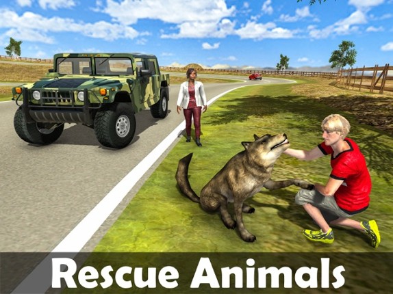 Animal Rescue Truck Game Image