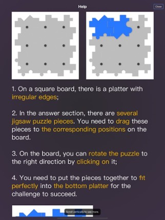 Blank Jigsaw Puzzle Image