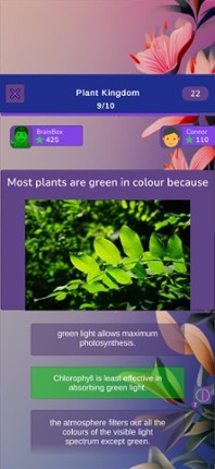 Botany Knowledge Quiz screenshot