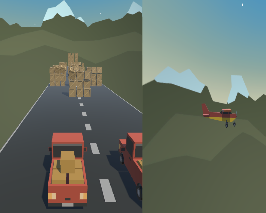 Games like Car and Plane Unity