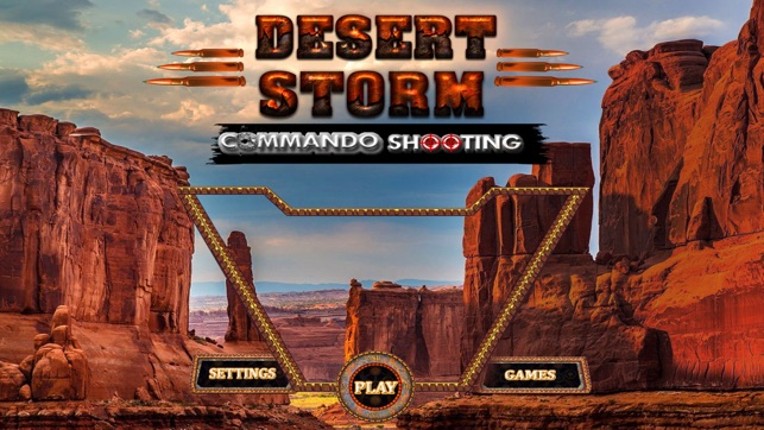 Desert Storm Gunner Shooting 3d screenshot