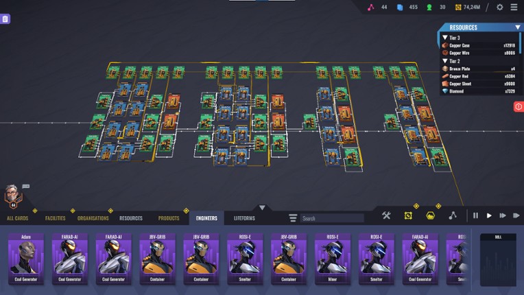 Factory Planner screenshot