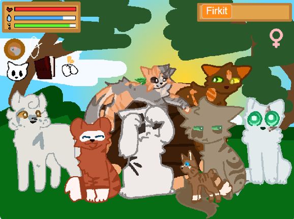 Fish In a Tank - Warrior Cats Game Image