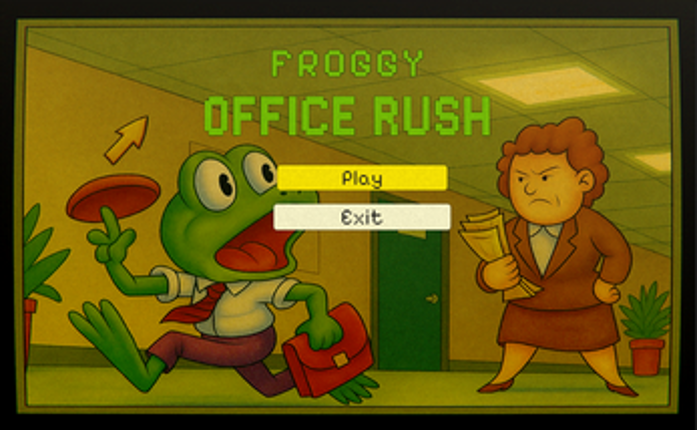 Froggy: Office Rush screenshot