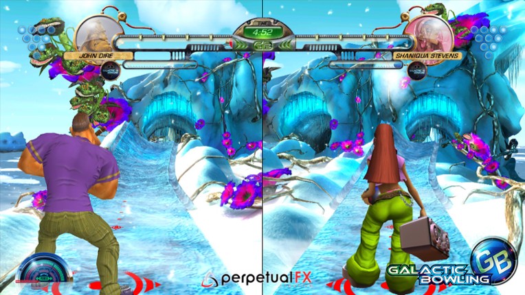 Galactic Bowling screenshot