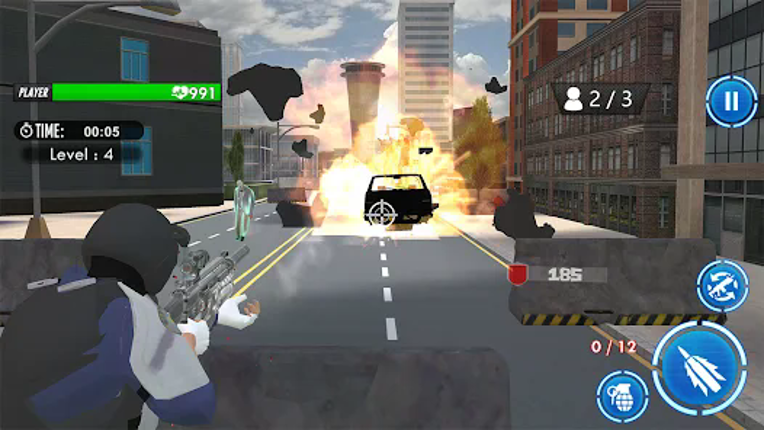 Grand Heist: Bank Robber Games Image
