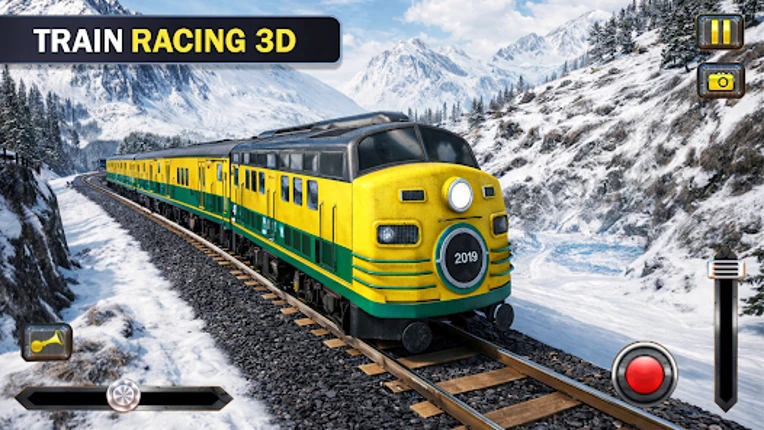 Train Racing 3D - Hill Train Image
