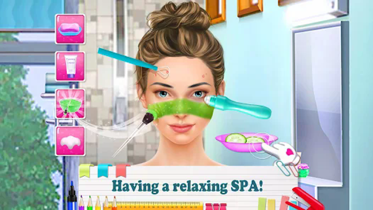 Back-to-School Makeup Games screenshot