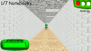 Baldi's Basics But You Have To Solve It Using A Math Machines Image