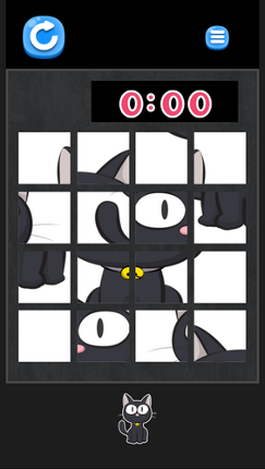 Sliding pet puzzle screenshot