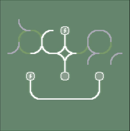 Relaxing Energy Lines Image