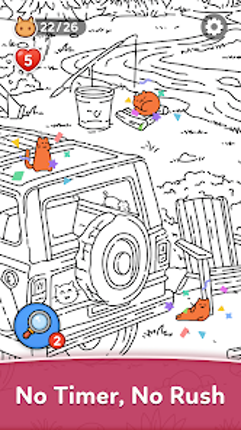 Find Hidden Cats- Spot it! Image