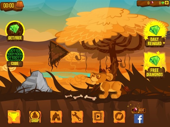 Lion Runner screenshot